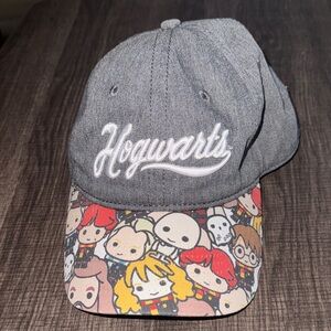 Harry Potter Hogwarts Gray and Multicolor Hat Cap Unisex